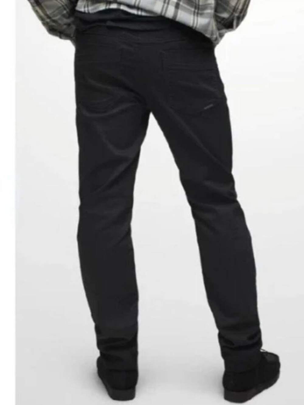 PrAna Bridger Jean Pants Black Out Canvas Slim Fit 36X36 Comfortable Breathable - Picture 2 of 8